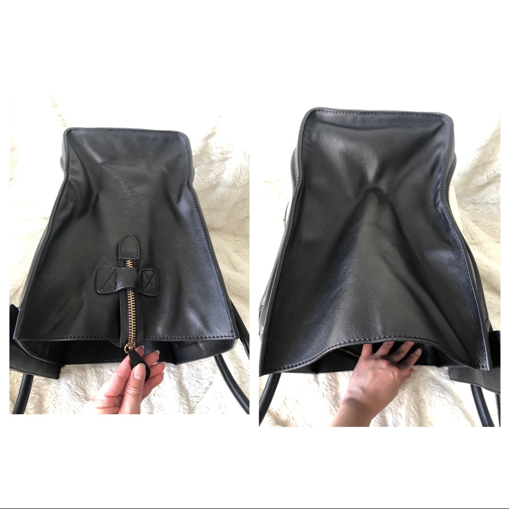 Celine Mini Luggage Tote Black & White - Picture 4 of 8